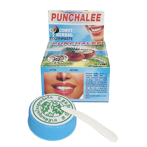 

PUNCHALEE Зубная паста растительная с кокосом, Зубная паста растительная с кокосом