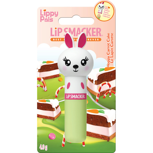 LIP SMACKER Блеск для губ Банни с ароматом Морковный пирог яблочный пирог