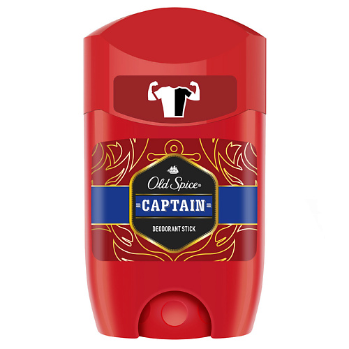 OLD SPICE Твердый дезодорант Captain zeppelin new captain s line кожаный ремешок автоматический 8662 1 86621 мужские часы