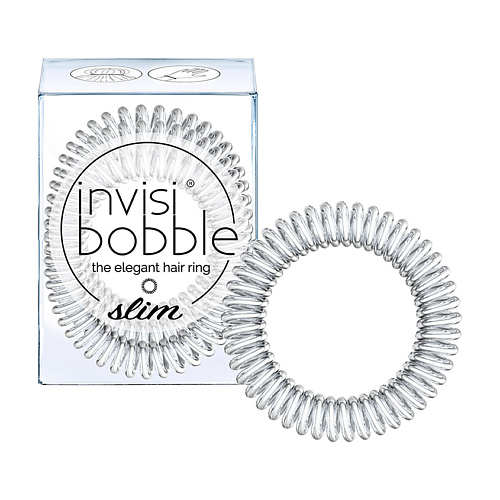 Аксессуары для волос INVISIBOBBLE Резинка-браслет для волос invisibobble SLIM Chrome Sweet Chrome