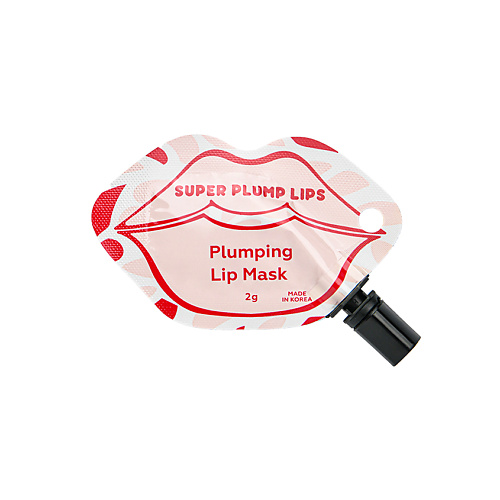 Маска для губ ЛЭТУАЛЬ Маска для увеличения губ SUPER PLUMP LIPS Plumping Lip Mask скраб для губ лэтуаль скраб для губ сахарный super plump lips sugar lip scrub