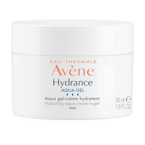 Гель для лица AVENE Аква-гель для лица Hydrance Aqua-Gel Hydrating Aqua Cream-in-Gel avene moisturising cream hydrance rich 1 3 fl oz 39 ml