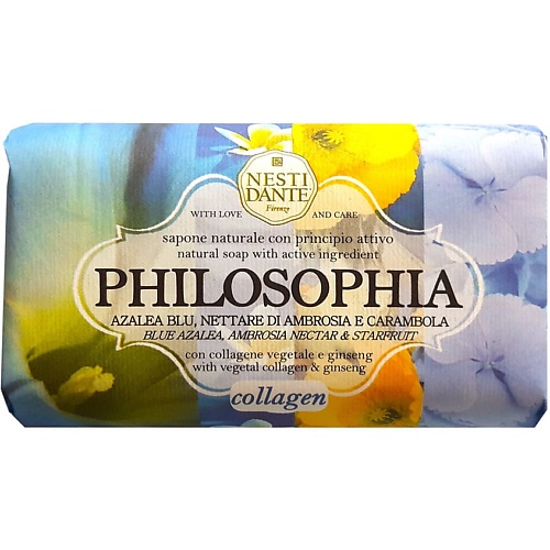 Мыло твердое NESTI DANTE Мыло Philosophia Collagen мыло твердое nesti dante мыло philosophia cream