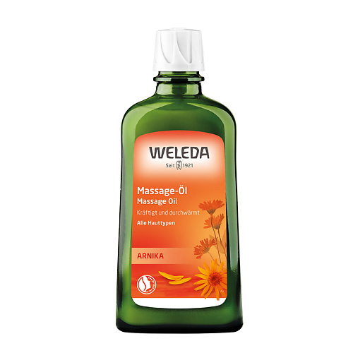 WELEDA Массажное масло с арникой weleda гранатовое восстанавливающее масло для тела