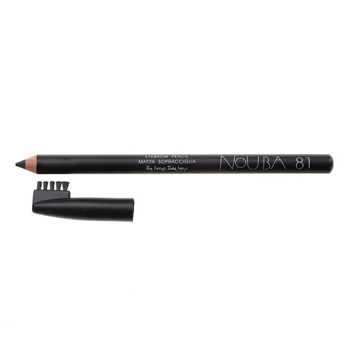 Карандаш для бровей NOUBA Карандаш для бровей EYEBROW PENCIL with applicator eyebrow pencil double head portable with eyebrow brush waterproof and sweatproof beginner rotating stereo gray eyebrow pencil