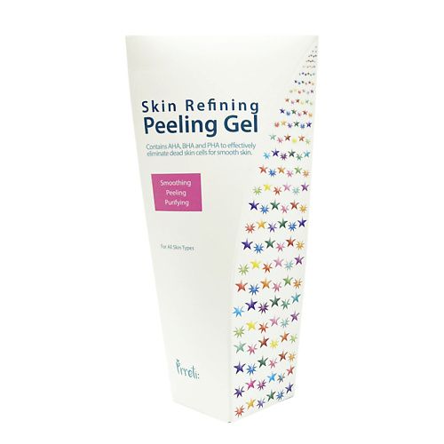 

PRRETI Пилинг-гель скатка для лица с комплексом кислот AHA BHA PHA Skin Refining Peeling Gel, Пилинг-гель скатка для лица с комплексом кислот AHA BHA PHA Skin Refining Peeling Gel