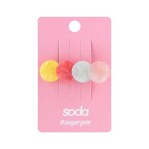 SODA Заколка для волос PEARL CIRCLE #sugargem SOD900063