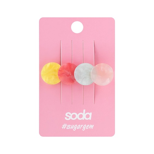 

SODA Заколка для волос PEARL CIRCLE #sugargem, Заколка для волос PEARL CIRCLE #sugargem