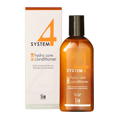 цена Бальзам для волос SYSTEM4 Бальзам H для сильного увлажнения волос H Hydro Care conditioner. Color treated and dry hair
