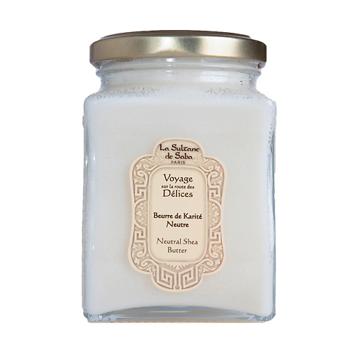 

LA SULTANE DE SABA Масло карите для тела и волос Voyage Delices Neutral Shea Butter, Масло карите для тела и волос Voyage Delices Neutral Shea Butter