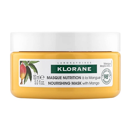 KLORANE Питательная маска с маслом Манго Nourishing Mask jm solution маска для лица питательная с маслом авокадо