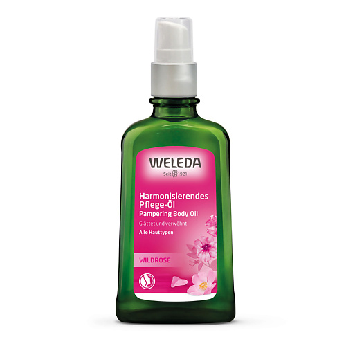WELEDA Розовое нежное масло для тела weleda гранатовое восстанавливающее масло для тела