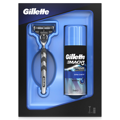 Средства для бритья GILLETTE Набор MACH3