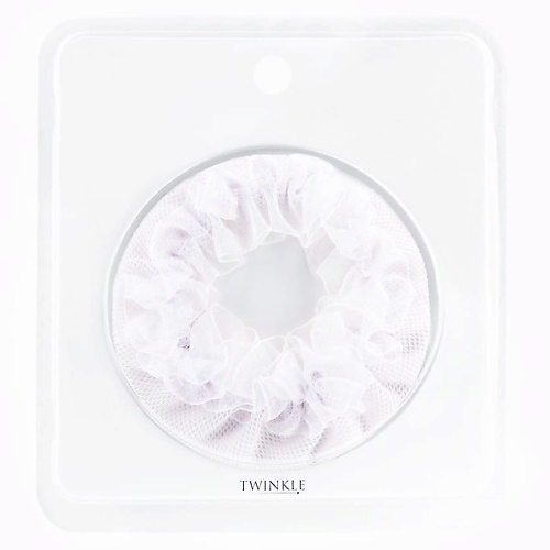 TWINKLE Сеточка для пучка с украшением лентой WHITE twinkle наручные часы с японским механизмом twinkle white basics