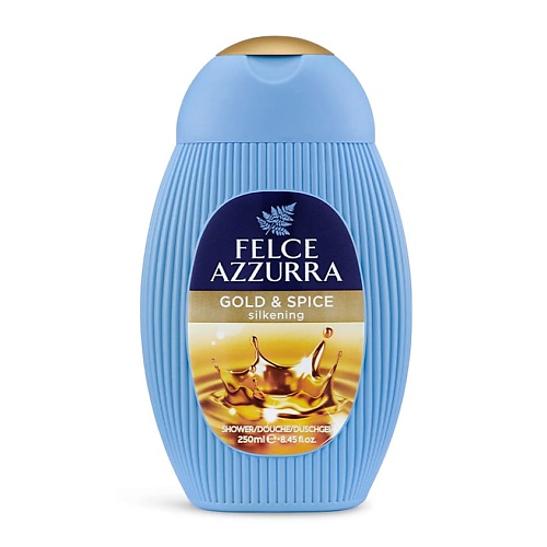 FELCE AZZURRA Гель для душа Золото и Специи Gold & Spice Shower Gel иван чай с грибами рязанские специи антивирусный 70 г