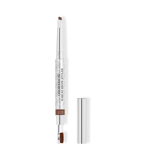 Карандаш для бровей DIOR Diorshow Kabuki Brow Styler Водостойкий кремовый карандаш для бровей с кистью кабуки dior водостойкий карандаш для глаз diorshow stylo waterproof eyeliner 771 matte taupe