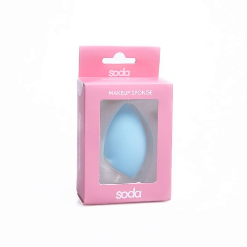 Спонж для нанесения макияжа SODA Спонж для нанесения тональной основы бирюзовый SODA #smoothblend
