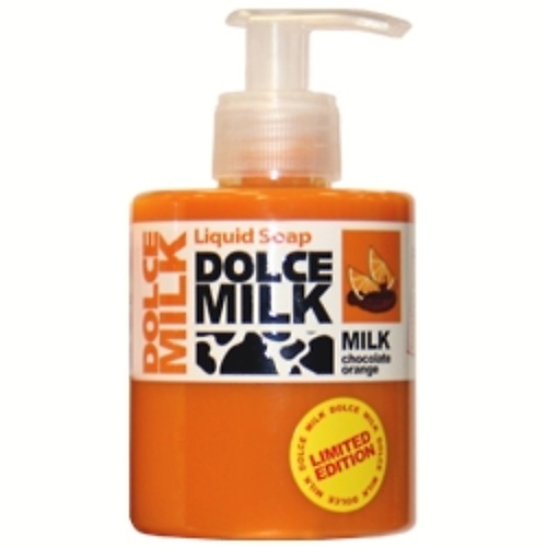 

DOLCE MILK Жидкое мыло Молоко и апельсиновые дольки в шоколаде, Жидкое мыло Молоко и апельсиновые дольки в шоколаде