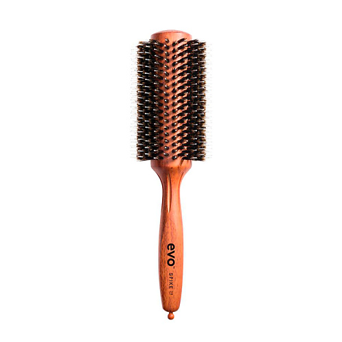 Щетка для волос EVO [Спайк] Щетка круглая с комбинированной щетиной для волос 38мм evo spike 38mm radial brush evo щетка массажная [пит] с ионизацией для волос 1 шт evo brushes