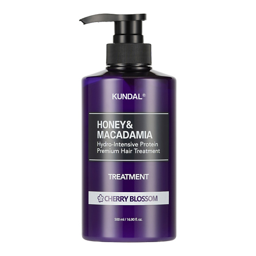 KUNDAL Кондиционер для волос Цветок вишни Honey & Macadamia Treatment