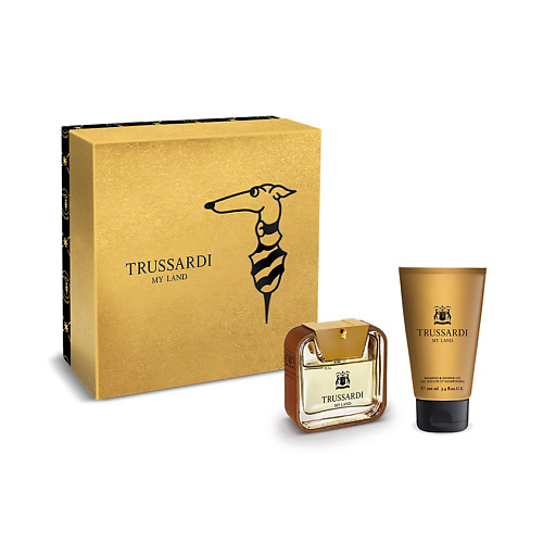 Мужская парфюмерия TRUSSARDI Подарочный набор мужской MY LAND