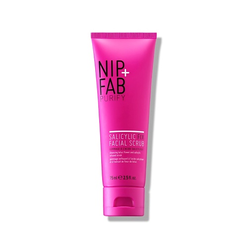 Скраб для лица NIP&FAB Скраб для лица с салициловой кислотой Purify Fix Facial Scrub крем для лица nip