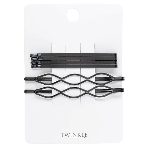 TWINKLE Заколки-невидимки для волос SHINING BROWN LTA022593