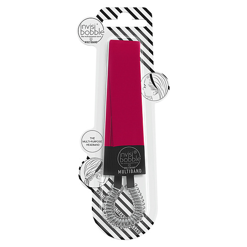 Аксессуары для волос INVISIBOBBLE Резинка для волос MULTIBAND Red-y To Rumble