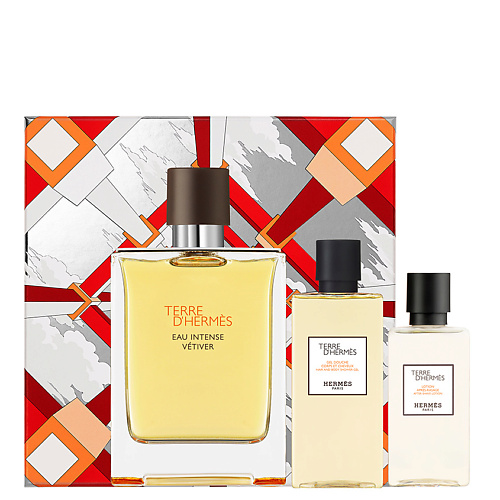 Мужская парфюмерия HERMÈS Набор Terre d'Hermès Eau Intense Vétiver