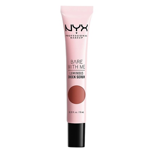

NYX Professional Makeup Румяна для лица "BARE WITH ME. LUMINOUS/SHROOMBIOTIC CHEEK SERUM", Румяна для лица "BARE WITH ME. LUMINOUS/SHROOMBIOTIC CHEEK SERUM"