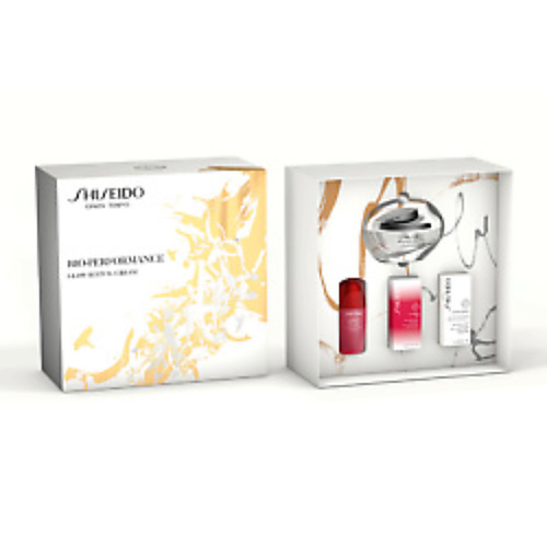 SHISEIDO Набор с BIO-PERFORMANCE Интенсивным многофункциональным корректирующим кремом shiseido подарочный набор средств для ухода и макияжа в дорожной косметичке