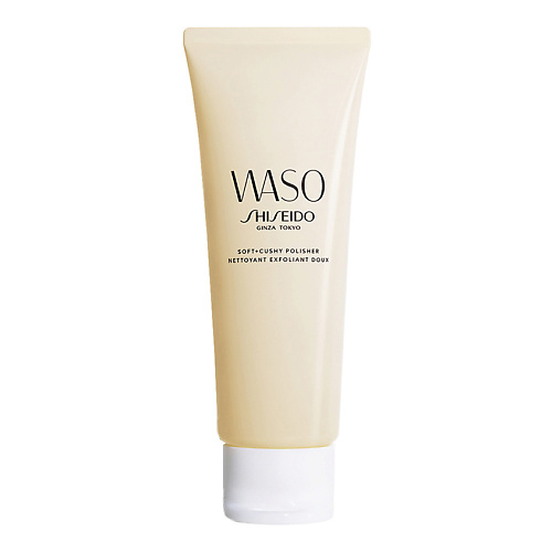 набор средств для умывания shiseido набор очищающих гелей для лица waso reset cleanser squad Эксфолиант для лица SHISEIDO Мягкий эксфолиант для улучшения текстуры кожи Waso