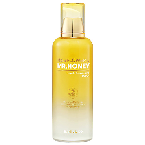 Лосьон для лица BANILA CO Лосьон для лица омолаживающий с прополисом MR.HONEY PROPOLIS REJUVENATING LOTION крем для лица banila co крем для лица омолаживающий с прополисом mr honey propolis rejuvenating cream