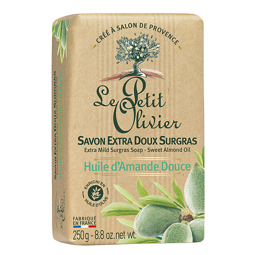LE PETIT OLIVIER Мыло нежное питательное с маслом сладкого миндаля le petit olivier мыло экстра нежное питательное с маслом оливы