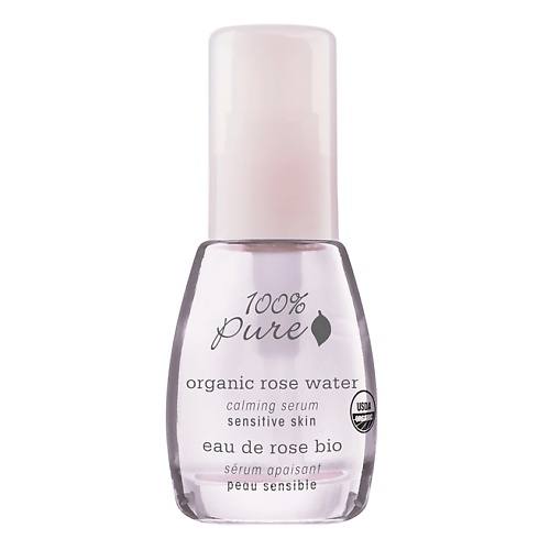

100% PURE Сыворотка успокаивающая Organic Rose Water Sensitive Skin, Сыворотка успокаивающая Organic Rose Water Sensitive Skin