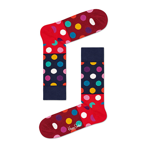 

HAPPY SOCKS Носки Big Dot Block 4300, Носки Big Dot Block 4300
