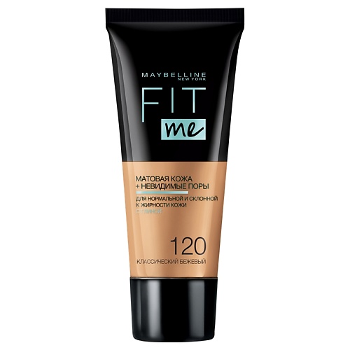 

MAYBELLINE NEW YORK Тональный крем для лица "Fit Me", матирующий, скрывающий поры, Тональный крем для лица "Fit Me", матирующий, скрывающий поры