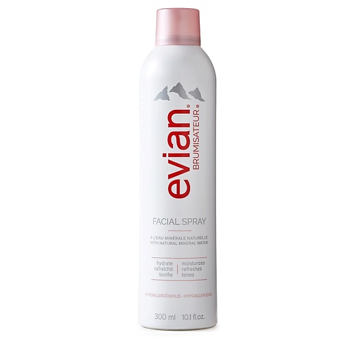 EVIAN Натуральная минеральная вода-спрей Evian
