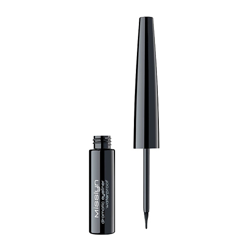 Контурные карандаши и подводка MISSLYN Водостойкая подводка dramatic eyeliner waterproof