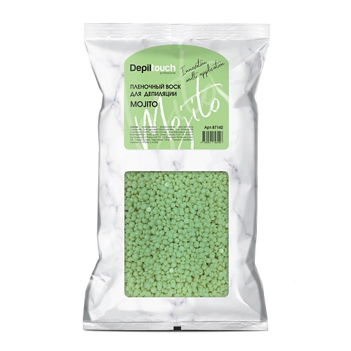 

DEPILTOUCH PROFESSIONAL Воск плёночный для депиляции Mojito, Воск плёночный для депиляции Mojito