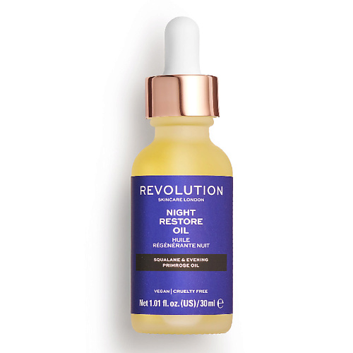 

REVOLUTION SKINCARE Масло для ночного восстановления, Масло для ночного восстановления