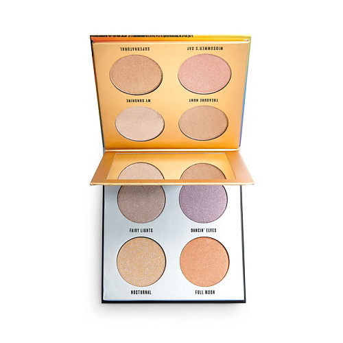 

MAKEUP OBSESSION Палетка хайлайтеров Rady Moonlight Sunlight, 4 оттенка, Палетка хайлайтеров Rady Moonlight Sunlight, 4 оттенка
