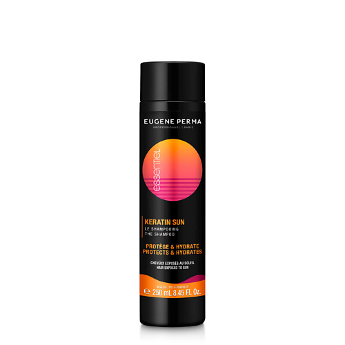 ESSENTIEL Шампунь для волос с кератином после пребывания на солнце Keratin Sun