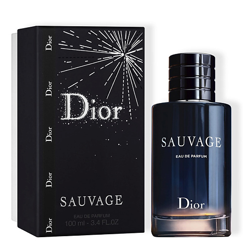 DIOR Sauvage Eau de Parfum в подарочной упаковке 100 venew палочки для диффузора фибровые в подарочной упаковке 25