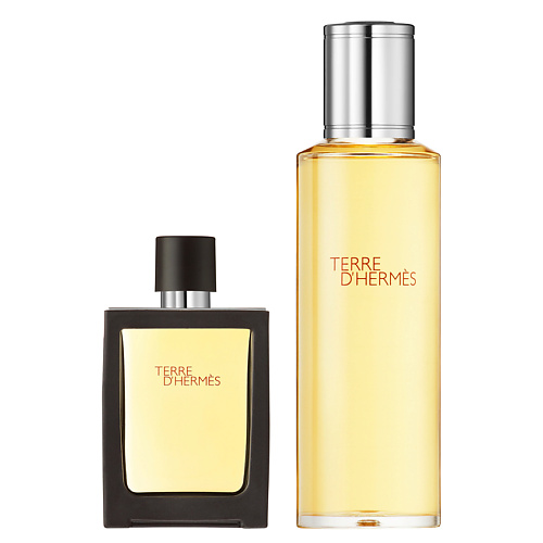 HERMÈS Terre d'Hermès Perfume Travel Spray 30 ml and Refill 125 ml hermès terre d hermès deodorant spray