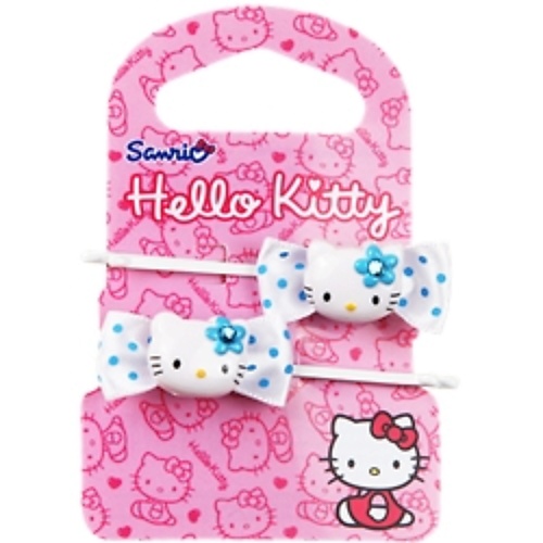 Заколка для волос HELLO KITTY Невидимка БАНТИКИ разное hello kitty набор резинок sweet summer 01