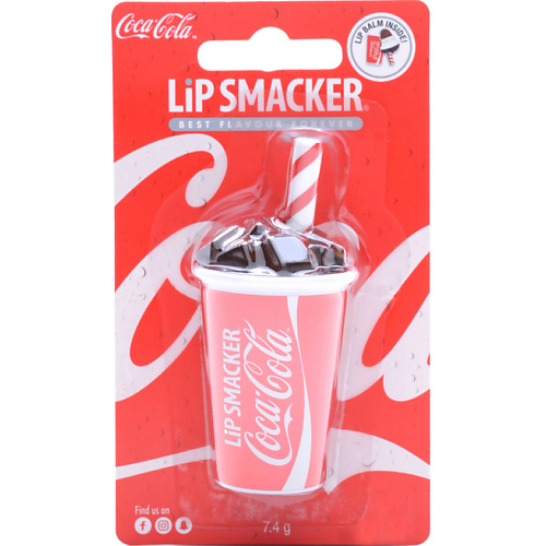 Бальзам для губ LIP SMACKER Бальзам для губ с ароматом Кока-кола бальзам для губ lip smacker magical frappe collection ассорти 3 шт