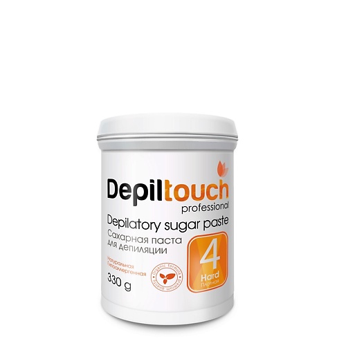 Паста для депиляции DEPILTOUCH PROFESSIONAL Сахарная паста для депиляции №4 плотная Depilatory Sugar Paste сахарная паста для депиляции бандажная shugaring paste паста 800г