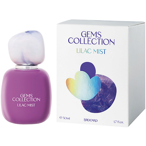 Туалетная вода BROCARD Gems Collection. Lilac Mist Драгоценные Камни. Сиреневый Туман brocard gems collection rose sunrise lady 50 ml edt