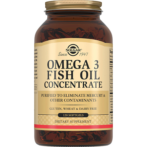 SOLGAR Концентрат рыбьего жира Омега-3 norvegian fish oil омега 3 форте 1384 мг